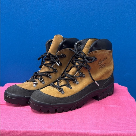 Danner Brown and Black Hiking Boots - Picture 1 of 6